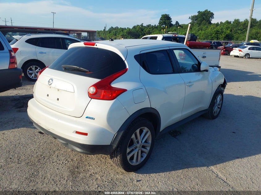 Vin: jn8af5mr7dt216560, lot: 46051005, nissan juke s 20134