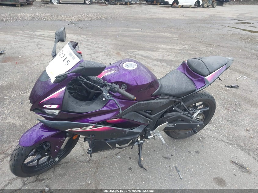 2023 Yamaha Yzfr3 A VIN: MH3RH18Y7PK012761 Lot: 45552715