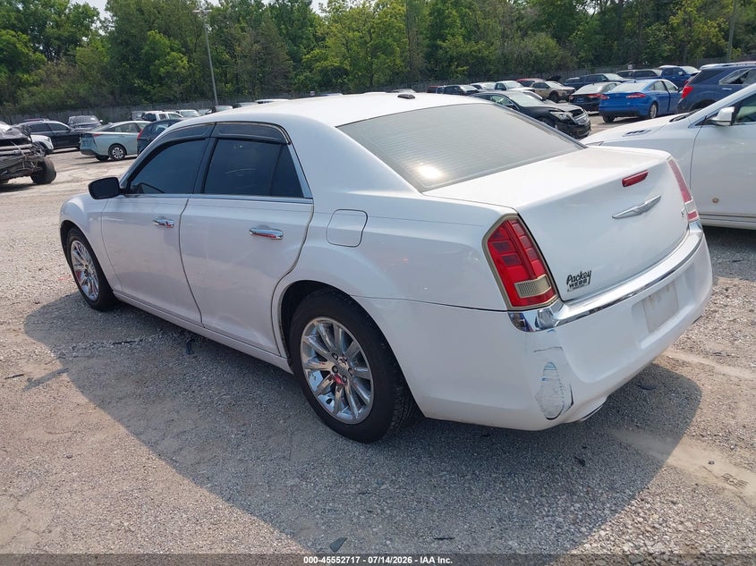 2012 CHRYSLER 300 SEDAN 3.6L V-6 DOHC, VVT, 292HP