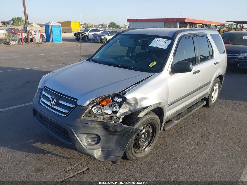 JHLRD78525C013605 2005 HONDA CR-V LX photo 1