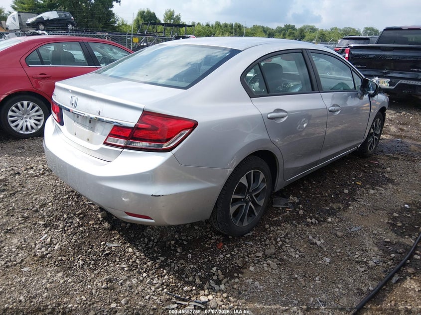 2015 HONDA CIVIC auction photo 4