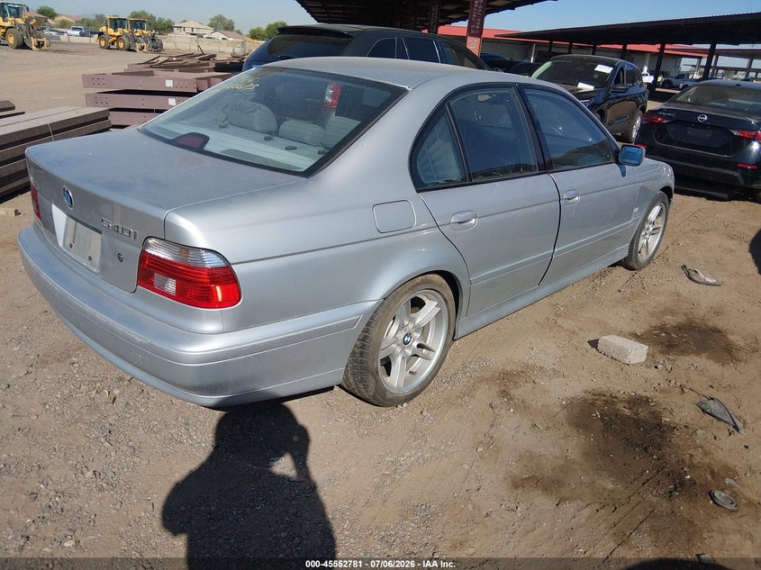 2002 BMW 5 SERIES auction photo 4