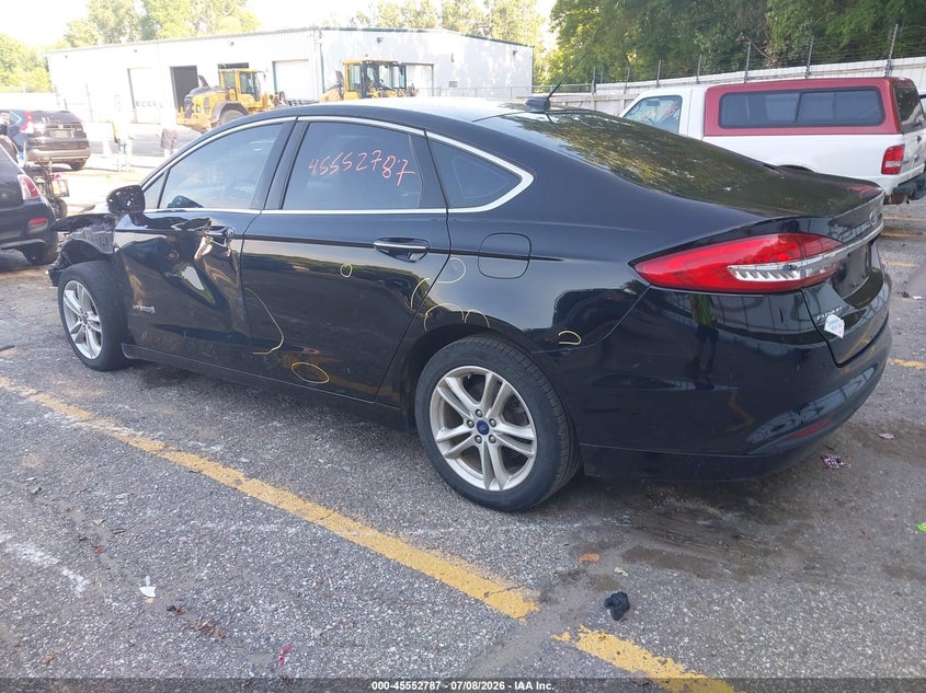 FORD FUSION HYBRID 2018 VIN 3FA6P0LU6JR118498