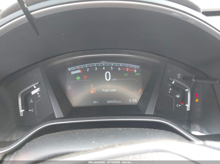 2020 HONDA CR-V auction photo 7