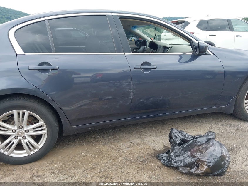 2011 Infiniti G25X VIN: JN1DV6AR6BM650226 Lot: 45552822
