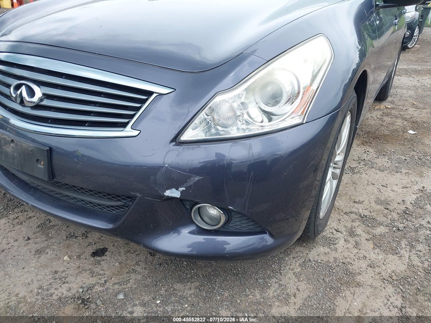 2011 Infiniti G25X VIN: JN1DV6AR6BM650226 Lot: 45552822