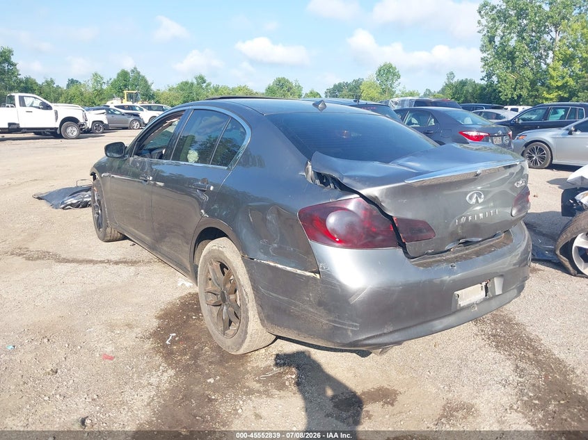 Vin: jn1dv6ar5bm650959, lot: 46051150, infiniti g25x 20113
