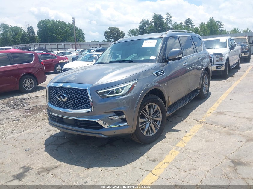 Vin: jn8az2nf4l9705004, lot: 46051154, infiniti qx80 luxe 20202