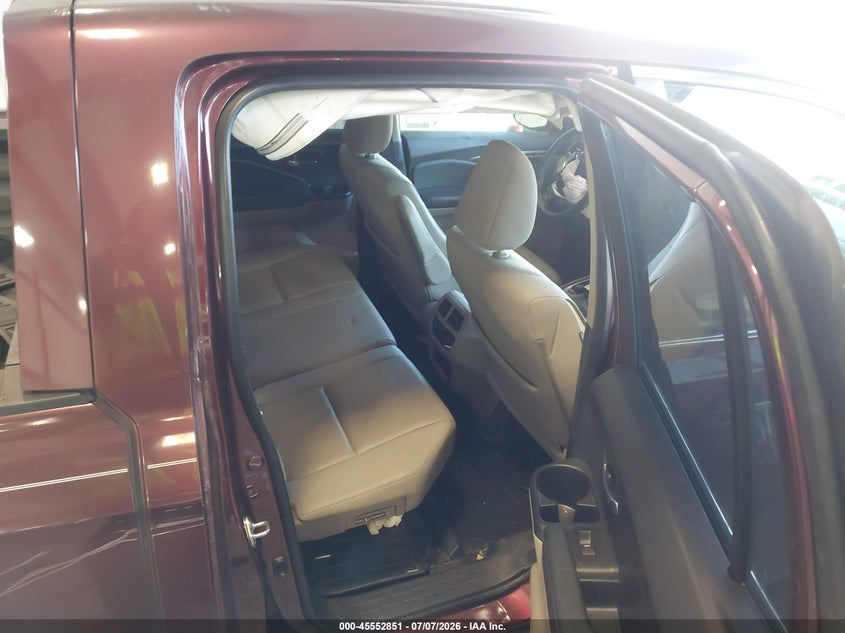 2018 Honda Ridgeline Rtl-T VIN: 5FPYK2F60JB003205 Lot: 45552851