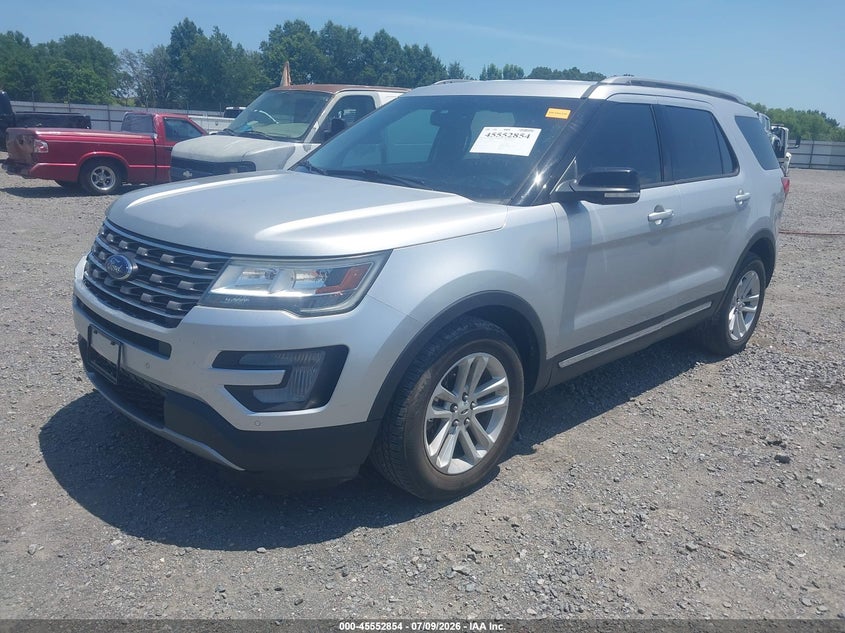 Vin: 1fm5k7dh7ggc03487, lot: 46051165, ford explorer xlt 20162