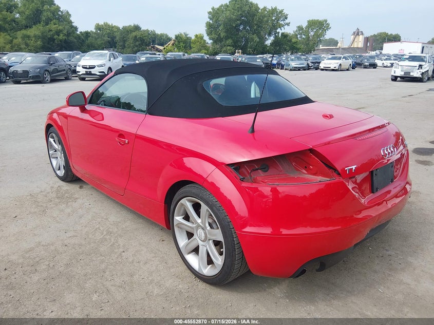 2008 AUDI TT auction photo 3