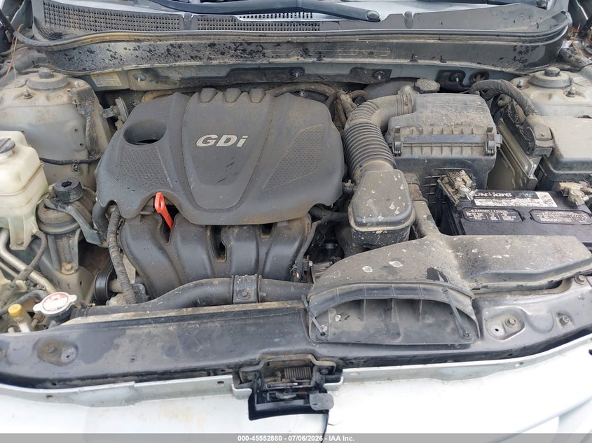 2011 Hyundai Sonata Gls VIN: 5NPEB4AC0BH088165 Lot: 45552880