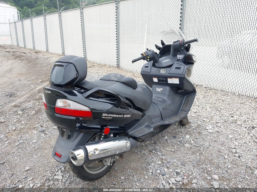 2009 SUZUKI AN650 auction photo 4