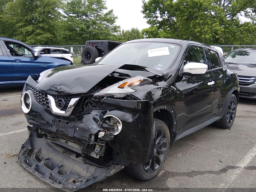 Vin: jn8af5mv5ht752555, lot: 46051245, nissan juke sv 20172