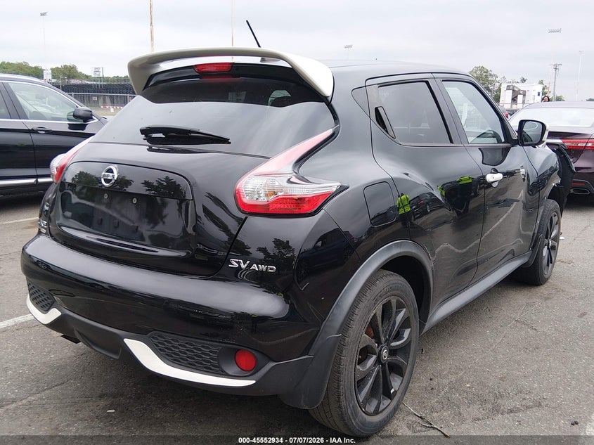 Vin: jn8af5mv5ht752555, lot: 46051245, nissan juke sv 20174
