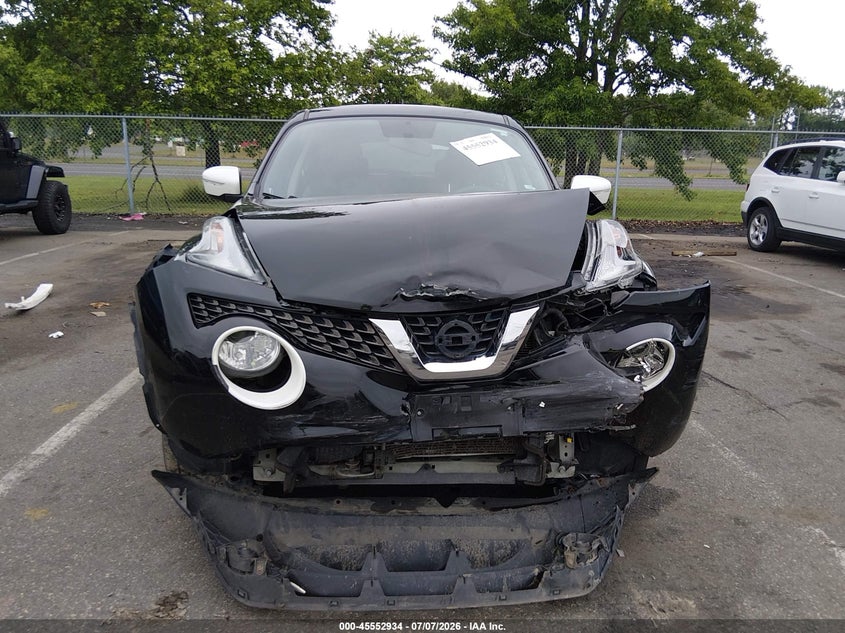 2017 Nissan Juke Sv VIN: JN8AF5MV5HT752555 Lot: 45552934