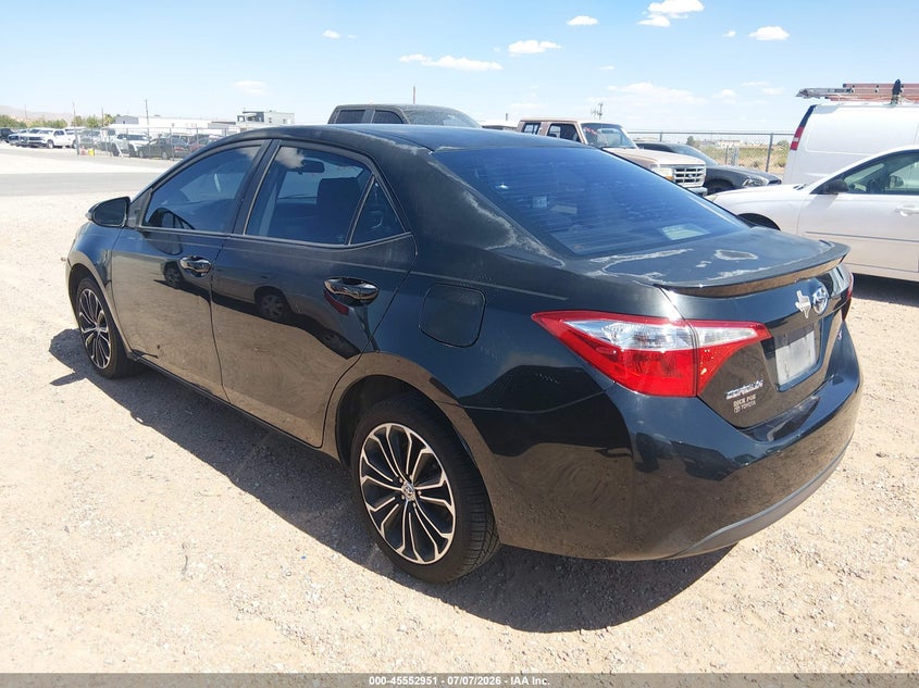 2016 TOYOTA COROLLA auction photo 3