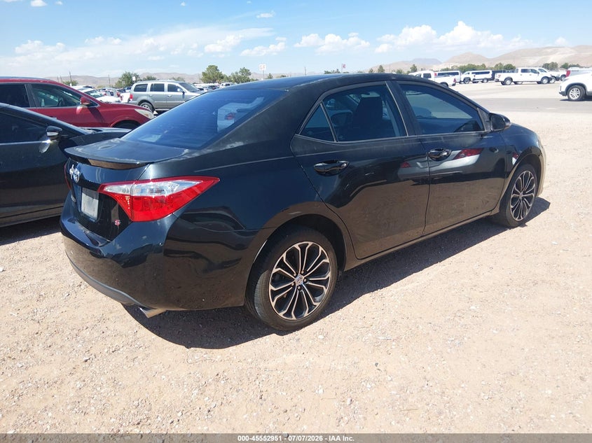 2016 TOYOTA COROLLA auction photo 4