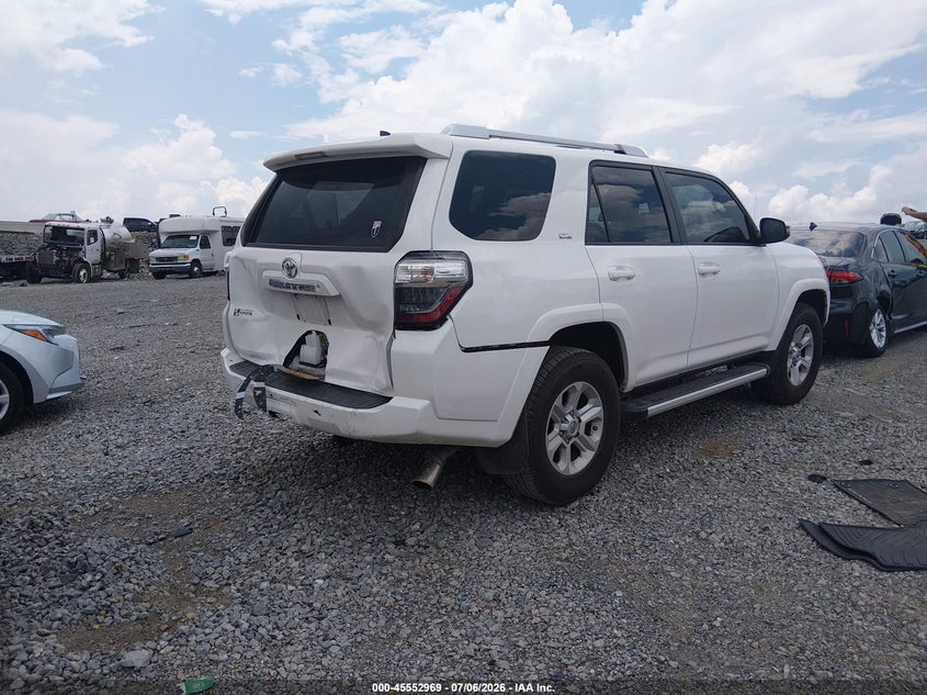 2016 TOYOTA 4RUNNER auction photo 4