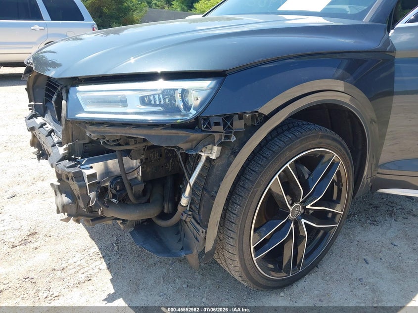 2020 Audi Q5 Premium 45 Tfsi Quattro S Tronic VIN: WA1ANAFY4L2028623 Lot: 45552982