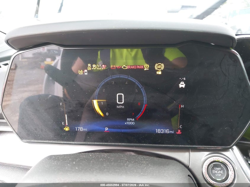 2025 CHEVROLET TRAX auction photo 7