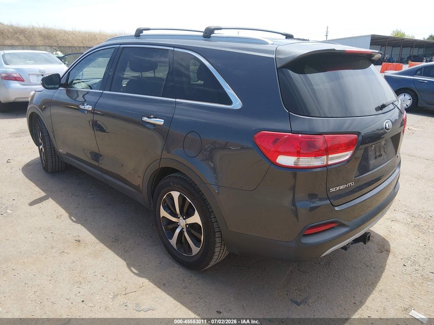 2016 KIA SORENTO auction photo 3