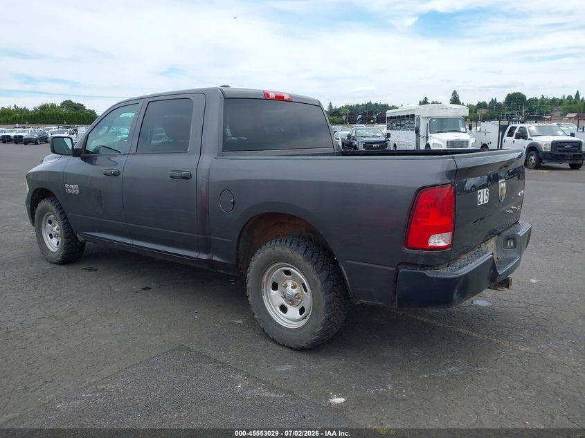 2017 Ram 1500 Tradesman 4X4 5'7 Box VIN: 1C6RR7KG7HS822334 Lot: 45553029