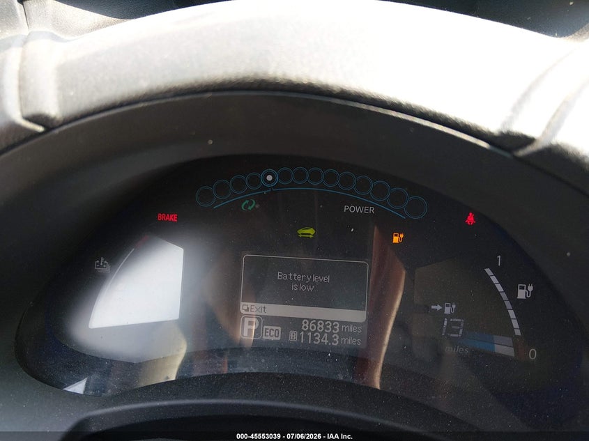 2016 Nissan Leaf S VIN: 1N4AZ0CP2GC307395 Lot: 45553039