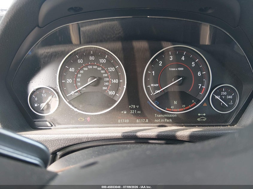 2016 BMW 328I GRAN TURISMO auction photo 7