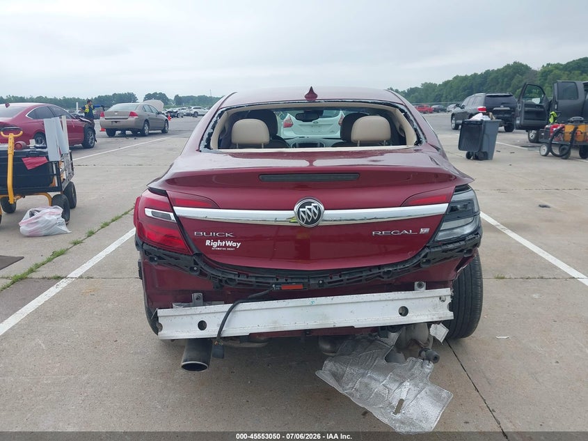 BUICK REGAL 2016 VIN 2G4GS5GX6G9193131
