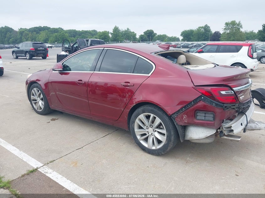 Vin: 2g4gs5gx6g9193131, lot: 46051361, buick regal turbo premium ii 20163