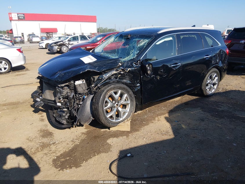 2020 Kia Sorento 3.3L Sx, Front End, IAAI, VIN 5XYPK4A50LG653520 — photo 2