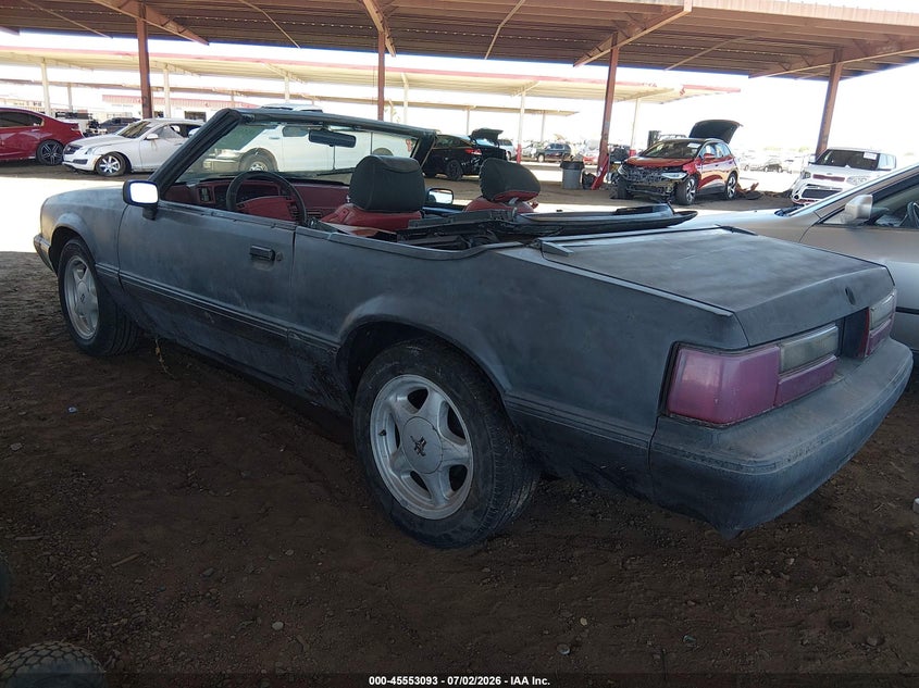 1993 FORD MUSTANG CABRIO 2.3L I4 FI OHV F