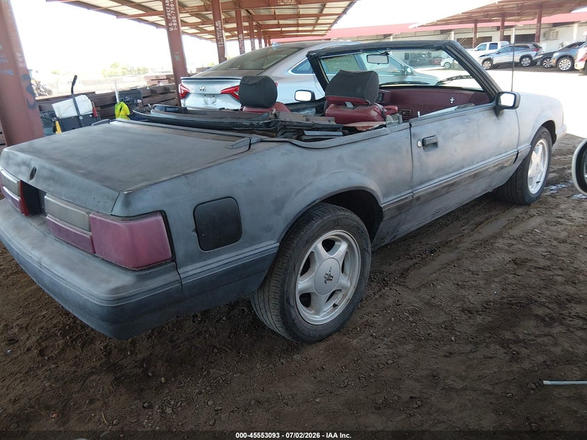 1993 FORD MUSTANG CABRIO 2.3L I4 FI OHV F