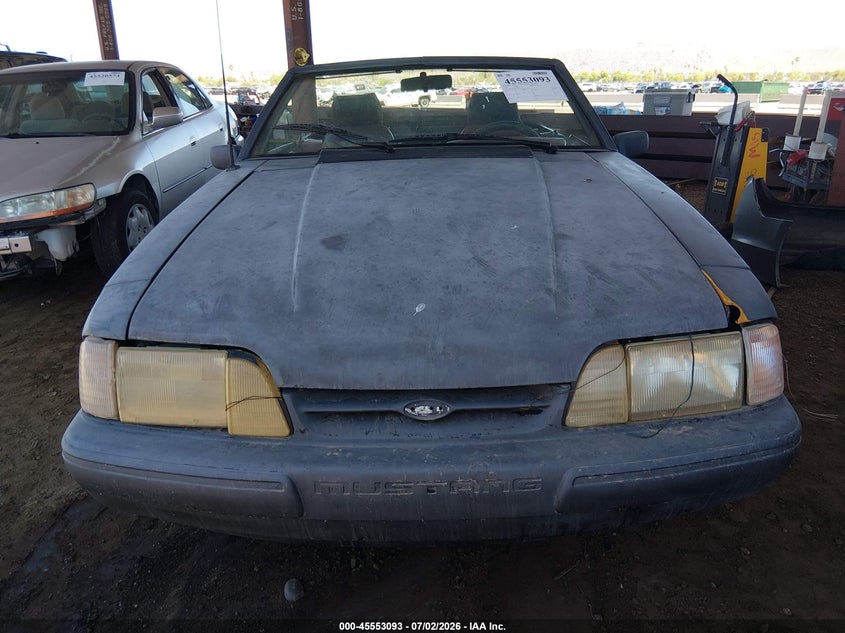1993 FORD MUSTANG CABRIO 2.3L I4 FI OHV F