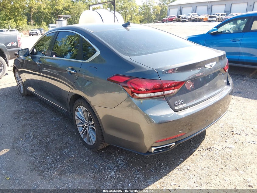 Vin: kmhgn4je3hu194217, lot: 46051408, genesis g80 3.8 20173
