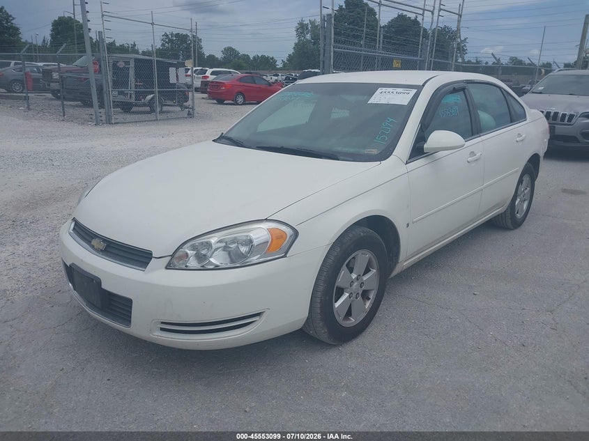 2008 Chevrolet Impala, Удар сзади, IAAI, VIN 2G1WT58K989229016 — фото 2