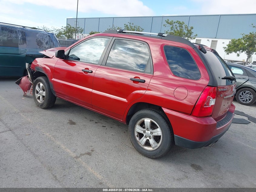Vin: kndkg3a48a7691777, lot: 46051441, kia sportage lx 20103