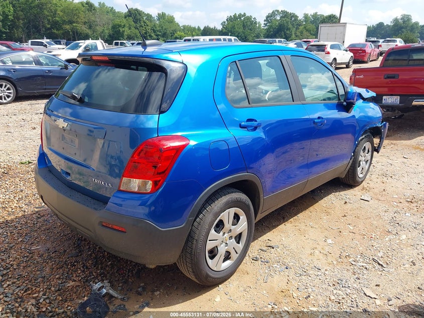 CHEVROLET TRAX 2016 VIN KL7CJKSB7GB761639