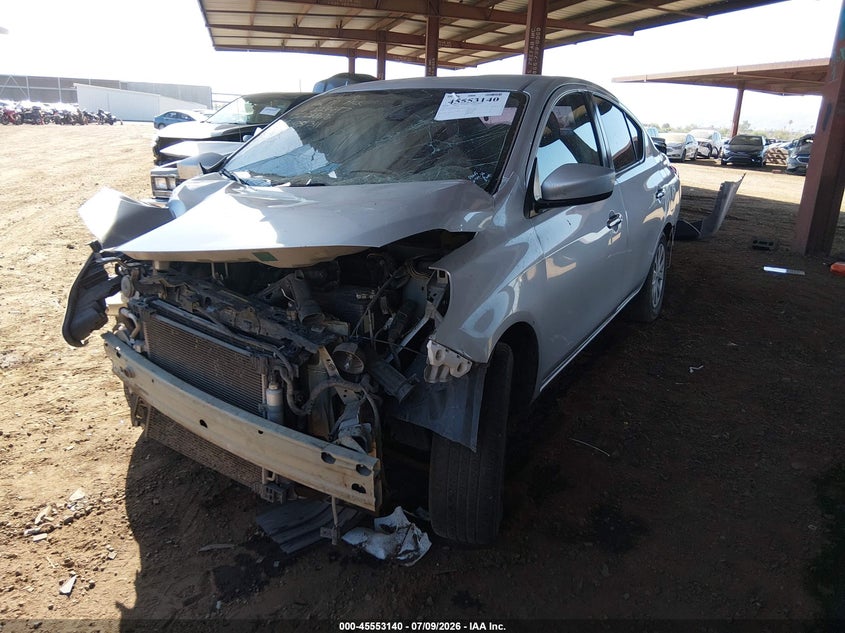Vin: 3n1cn7ap8jl824497, lot: 46051451, nissan versa 1.6 sv 20182