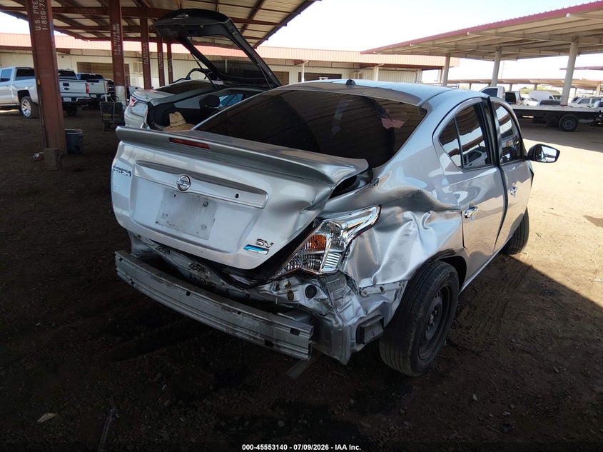 Vin: 3n1cn7ap8jl824497, lot: 46051451, nissan versa 1.6 sv 20184