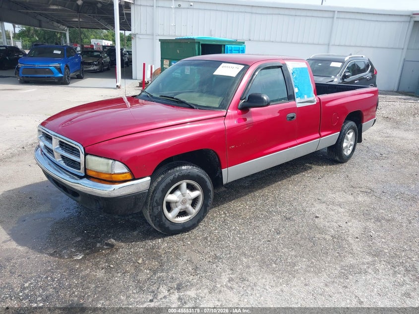 1998 Dodge Dakota, Обычный износ, IAAI, VIN 1B7GL22X0WS535922 — фото 2