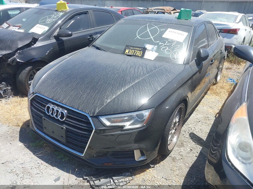 Vin: wauaugff6j1029329, lot: 46051493, audi a3 2.0t premium/2.0t tech premium 20182