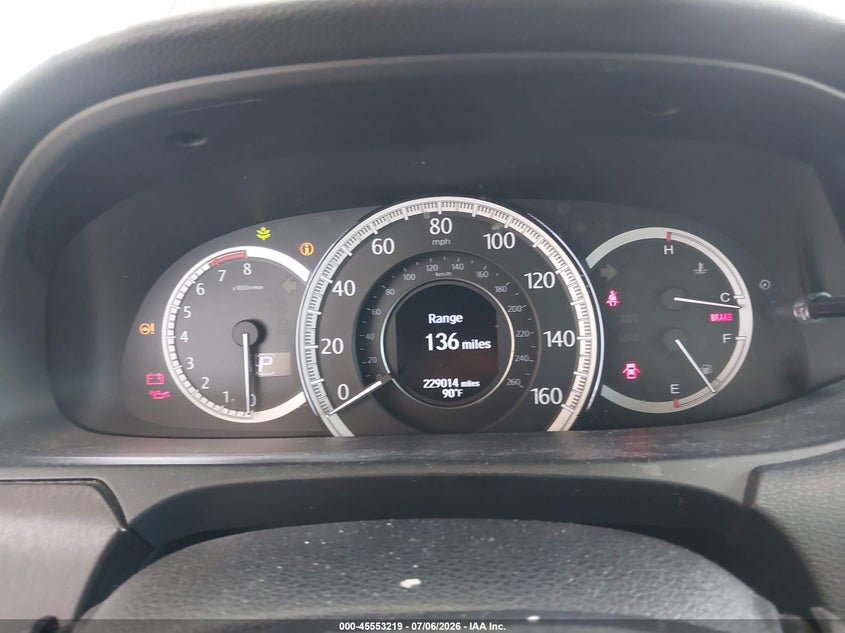2014 HONDA ACCORD auction photo 7