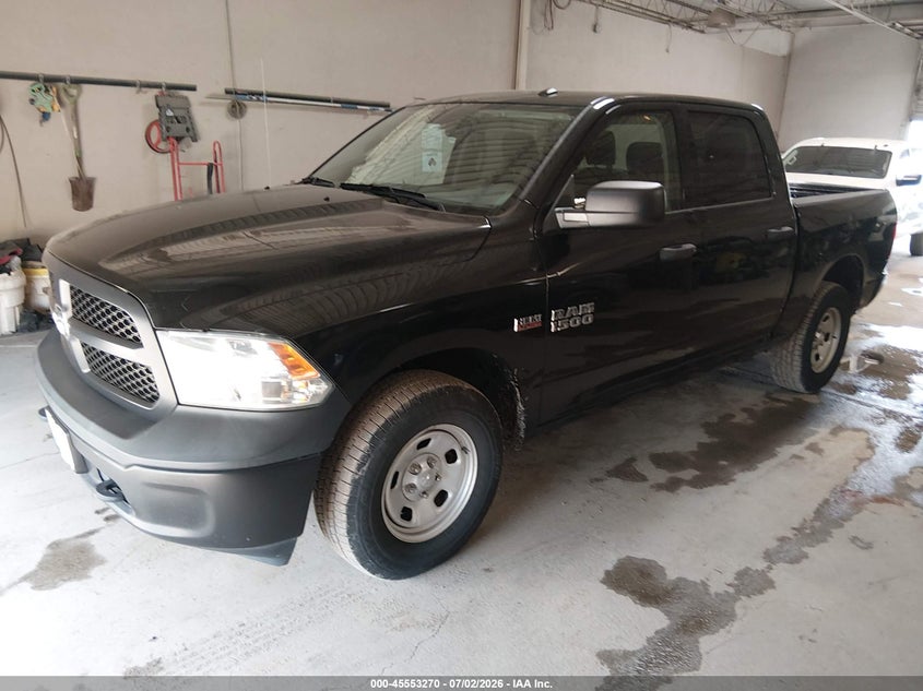 Vin: 3c6rr7kt6gg338416, lot: 46051581, ram 1500 tradesman 20162
