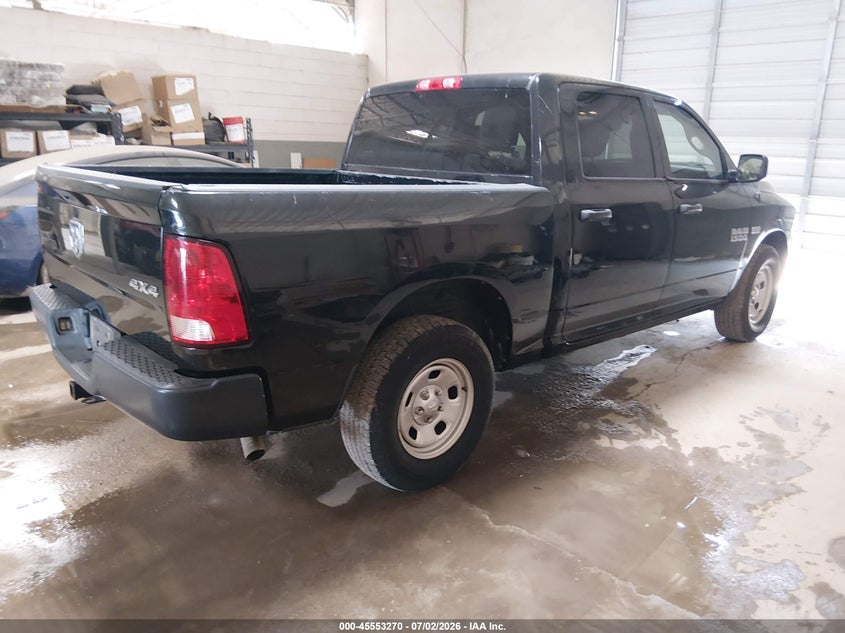 Vin: 3c6rr7kt6gg338416, lot: 46051581, ram 1500 tradesman 20164