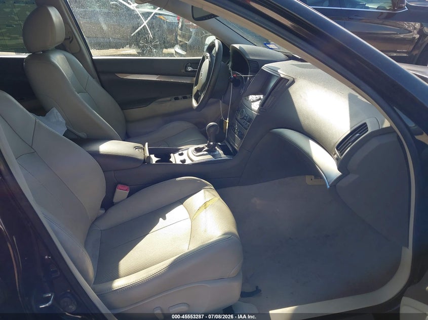 2012 INFINITI G37 auction photo 5