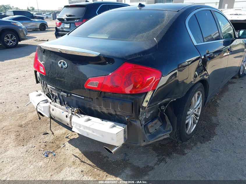 2012 INFINITI G37 auction photo 6