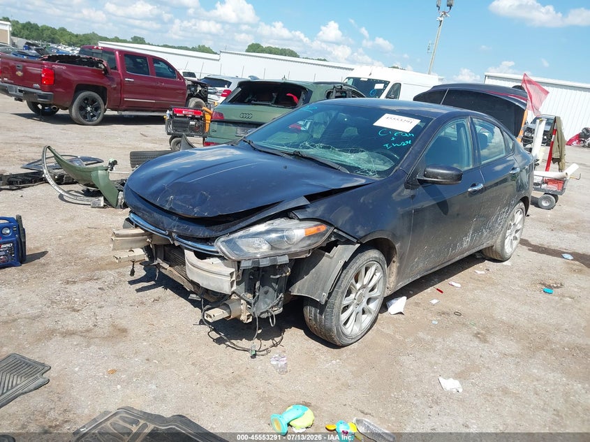 Vin: 1c3cdfch1dd199441, lot: 46051602, dodge dart limited 20132