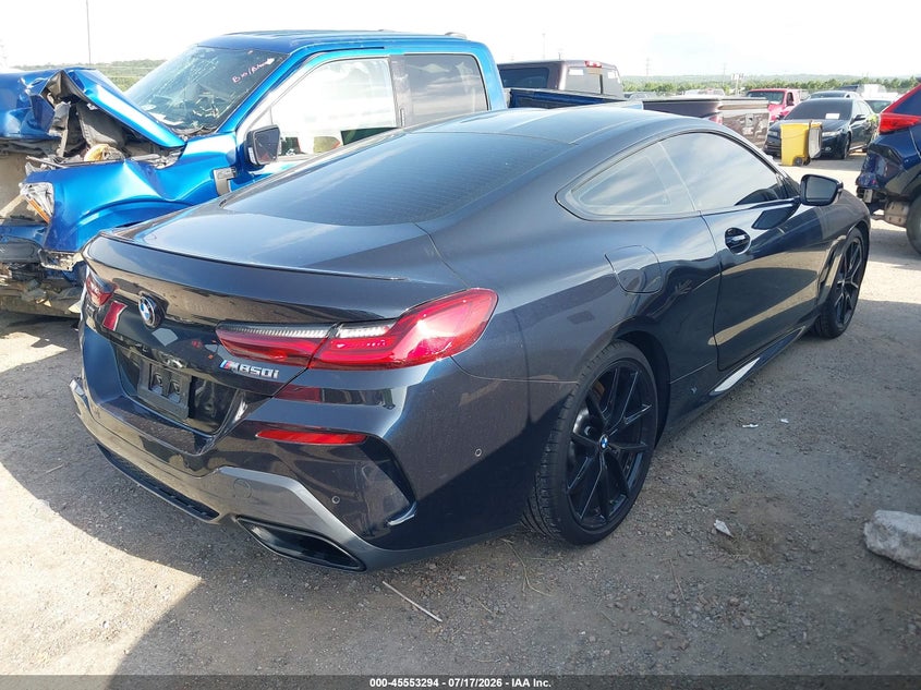 Vin: wbabc4c51kbu95988, lot: 46051605, bmw m850i xdrive 20194